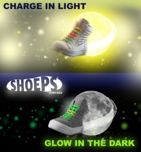 SHOEPS GLOW IN THE DARK 14 STUKS